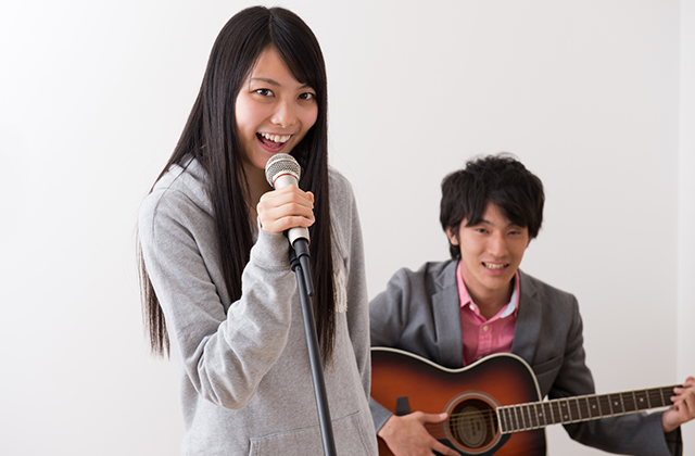 どの音域でも綺麗に歌詞を発音できる