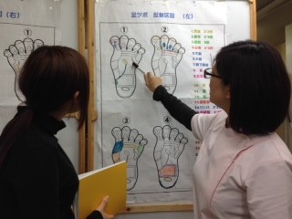 広い下関校も人気!ニーズの高い技術を集中習得!中国式足つぼコース